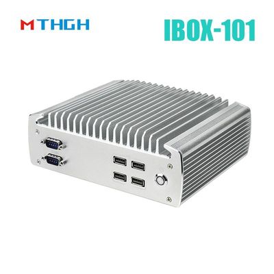 IBOX-101 Plus Mini PC industrial con HDMI Mini PCIe/MSATA soporte para Windows/Liunx