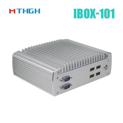 IBOX-101 Plus Mini PC industrial con HDMI Mini PCIe/MSATA soporte para Windows/Liunx