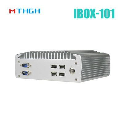 IBOX-101 Plus Mini PC industrial con HDMI Mini PCIe/MSATA soporte para Windows/Liunx