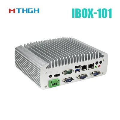IBOX-101 Plus Mini PC industrial con HDMI Mini PCIe/MSATA soporte para Windows/Liunx