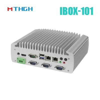 IBOX-101 Plus Mini PC industrial con HDMI Mini PCIe/MSATA soporte para Windows/Liunx