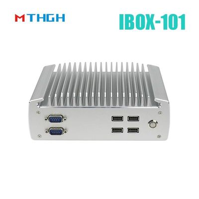 IBOX-101 Plus Mini PC industrial con HDMI Mini PCIe/MSATA soporte para Windows/Liunx