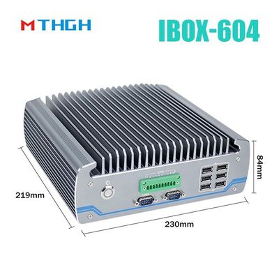 PC industrial sin abanico IBOX-604 Intel Core I5 6500T SSD HDMI Windows/Linux