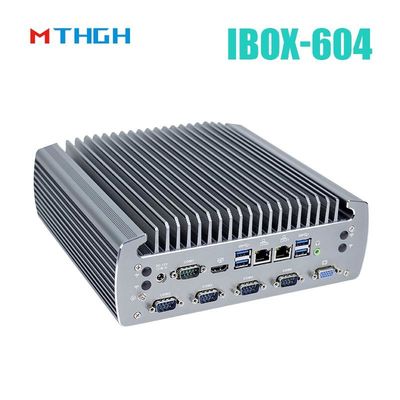 PC industrial sin abanico IBOX-604 Intel Core I5 6500T SSD HDMI Windows/Linux