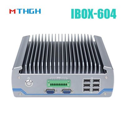 PC industrial sin abanico IBOX-604 Intel Core I5 6500T SSD HDMI Windows/Linux