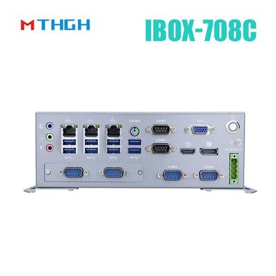 IBOX-708C Mini PC industrial sin ventilador con 8 GB DDR4 Cuad Core I7 6700T