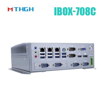 IBOX-708C Mini PC industrial sin ventilador con 8 GB DDR4 Cuad Core I7 6700T