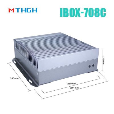 IBOX-708C Mini PC industrial sin ventilador con 8 GB DDR4 Cuad Core I7 6700T
