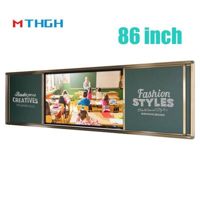 86 pulgadas Push Pull Digital Chalk Board Smart Magnetic para la formación de la educación