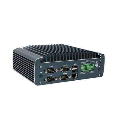 IBOX-1226 J6412 Mini PC industrial sin ventilador con 32 GB de RAM y entrada de 12 V de CC