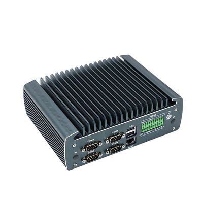 IBOX-1226 J6412 Mini PC industrial sin ventilador con 32 GB de RAM y entrada de 12 V de CC