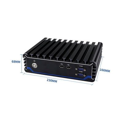 IBOX-3026 Procesador industrial mini PC 1135G7 sin ventilador con certificación CE FCC ROHS