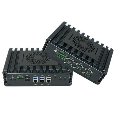 Cuad Core IBOX-3126 Mini PC 3*Intel I225-V 2.5G LAN Estación de trabajo industrial