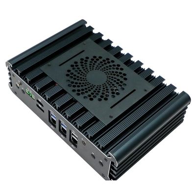 Cuad Core IBOX-3126 Mini PC 3*Intel I225-V 2.5G LAN Estación de trabajo industrial