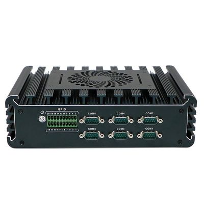 Cuad Core IBOX-3126 Mini PC 3*Intel I225-V 2.5G LAN Estación de trabajo industrial