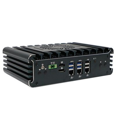 Cuad Core IBOX-3126 Mini PC 3*Intel I225-V 2.5G LAN Estación de trabajo industrial