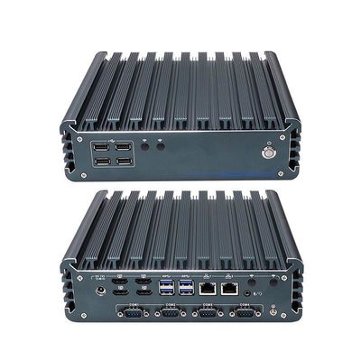 IBOX-3226 Cuad Core Refresh Mini PC industrial sin ventilador CE CCC FCC Clase A RoHS 2.64KG