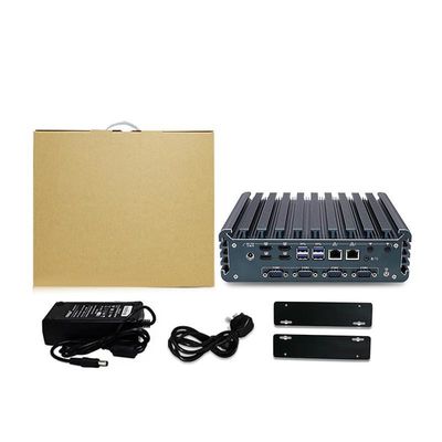IBOX-3226 Cuad Core Refresh Mini PC industrial sin ventilador CE CCC FCC Clase A RoHS 2.64KG