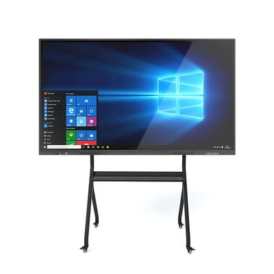 Pantalla táctil interactiva de 98 pulgadas con lápiz de pizarra y escritura táctil con el dedo