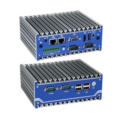 Nano Titanio Gris Mini PC Industrial N11 DC 12V Entrada 2XIntel I210-AT/I211-AT 1000M