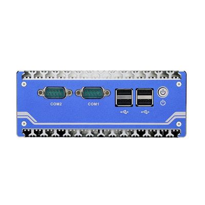 Nano Titanio Gris Mini PC Industrial N11 DC 12V Entrada 2XIntel I210-AT/I211-AT 1000M
