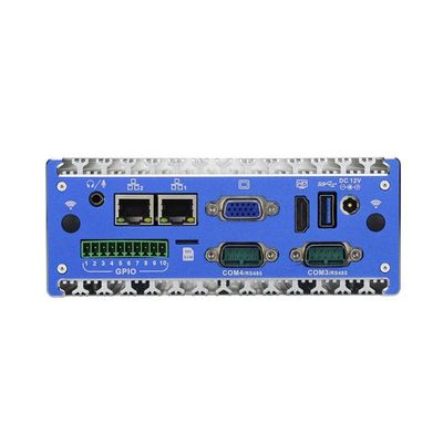 Nano Titanio Gris Mini PC Industrial N11 DC 12V Entrada 2XIntel I210-AT/I211-AT 1000M