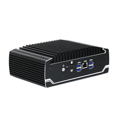 IBOX-501 N18 Mini PC Industrial sin ventilador Cuad Core 32 GB Almacenamiento con MSATA
