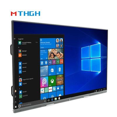 110 pulgadas Interactivo Touch WhiteBoard 350cd/M2 Brillo Deslizante Todo en Una Máquina