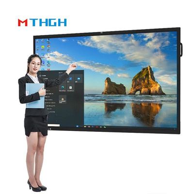 110 pulgadas Interactivo Touch WhiteBoard 350cd/M2 Brillo Deslizante Todo en Una Máquina