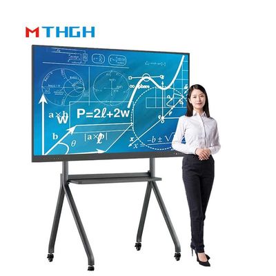 110 pulgadas Interactivo Touch WhiteBoard 350cd/M2 Brillo Deslizante Todo en Una Máquina