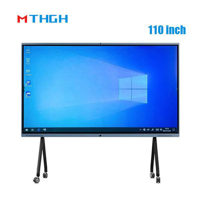 Pantalla táctil Interactiva Tabla Blanca Pantalla 110 pulgadas Advanced Infrarrojo Tabla de enseñanza