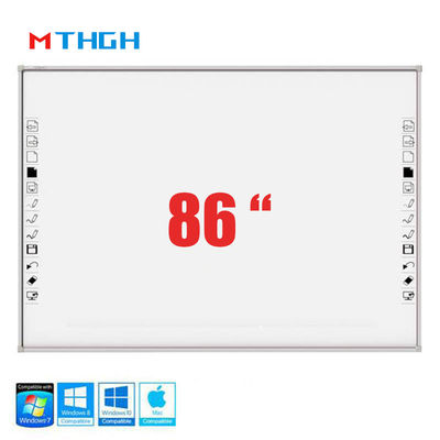 86 pulgadas Interactivo Tablero Blanco Inteligente Digital Tablero Blanco 10 puntos de toque