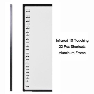120 pulgadas Smart Infrarrojo Interactivo Tablero Blanco 10 puntos Respuesta 6ms