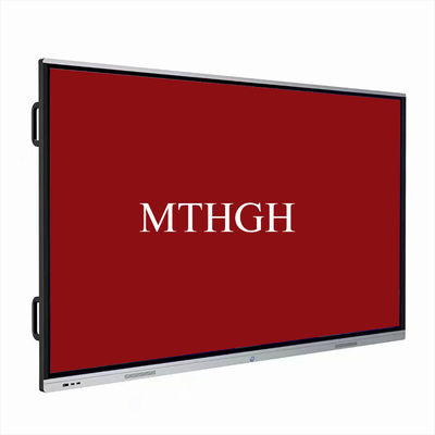 Pantalla táctil interactiva de 75 pulgadas Tabla blanca 4K Display Brillo ≥350cd/m2 Respuesta ≤8ms