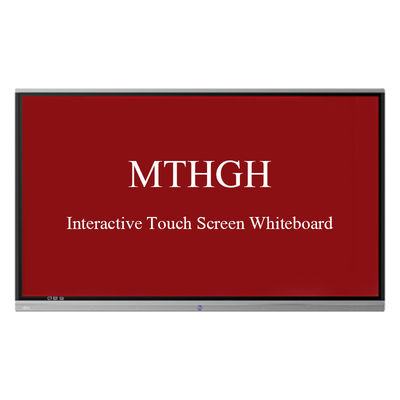 Pantalla táctil interactiva de 75 pulgadas Tabla blanca 4K Display Brillo ≥350cd/m2 Respuesta ≤8ms
