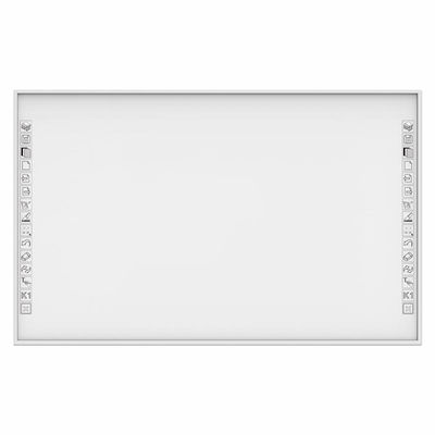 86 pulgadas de infrarrojo interactivo tablero blanco con 10 puntos de toque Multi-toque del dedo