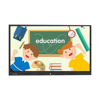 55" HD pantalla táctil tablero de demostración 16 9 relación de aspecto cámara incorporada opción de 48MP