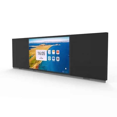 Tabla digital inteligente de 65 pulgadas con panel de escritura plana 4K y procesador I3/I5/I7/I9