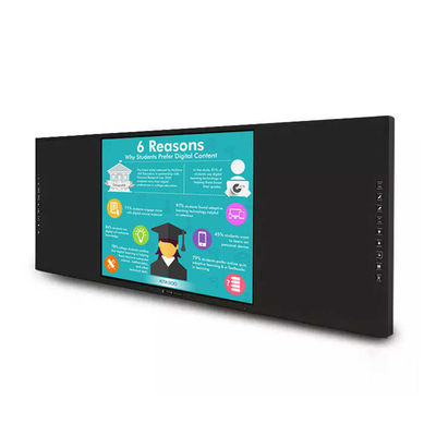 MTHGH 65 pulgadas Intelligent Electronic Blackboard Soporte multiusuario con procesador I3/I5/I7/I9