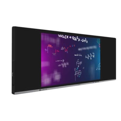 Tabla digital inteligente con alta relación de contraste 5000 1, 86 pulgadas 4K panel de escritura plana tabla negra inteligente