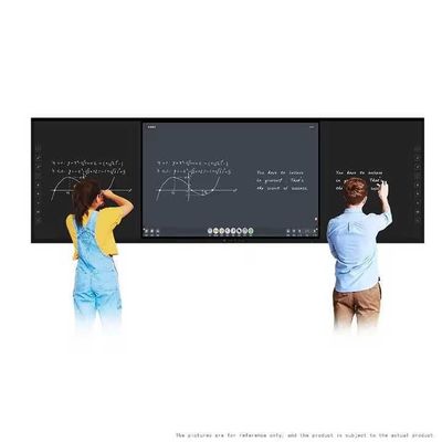 Tabla negra digital inteligente de 86 pulgadas con 16 9 relación de aspecto y longitud ≥4450 mm para entorno de aprendizaje interactivo