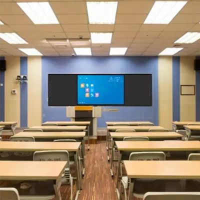 Tabla negra digital inteligente de 86 pulgadas con 16 9 relación de aspecto y longitud ≥4450 mm para entorno de aprendizaje interactivo
