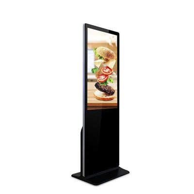 Señalización digital de 49 pulgadas con conectividad Wi-Fi / Bluetooth / USB y salidas de audio / auriculares para una salida de audio óptima