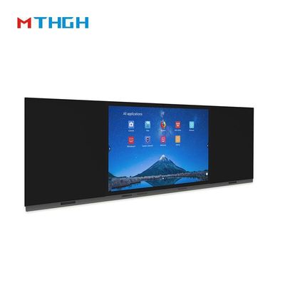 Panel de escritura plano de 65 pulgadas 4K Tabla electrónica inteligente para tabla negra inteligente Tamaño longitud ≥4450mm