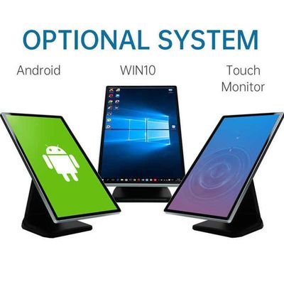 Pantalla de pantalla digital montada en la pared con entradas HDMI/VGA/DVI/AV/USB y opciones de entrada versátiles