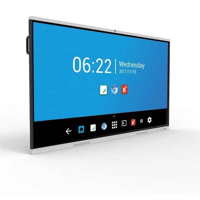 Tabla de demostración de pantalla multitáctil infrarroja de 98 pulgadas de alta calidad con entrada/salida HDMI