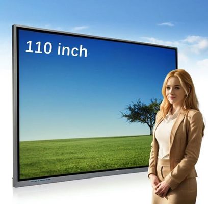 16 9 Relación de aspecto Interactivo pantalla táctil panel de demostración Y ≥50000 horas de vida útil