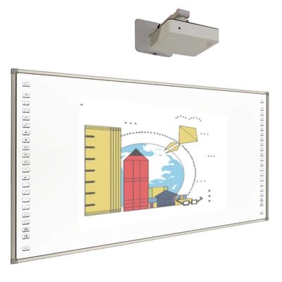120 pulgadas 32768 * 32768 Infrarrojo Interactivo Whiteboard USB2.0 USB3.0 con 180 puntos / segundo Velocidad del cursor