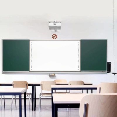 Tabla blanca interactiva inalámbrica de 106 pulgadas 10 puntos de contacto con 1 año de garantía