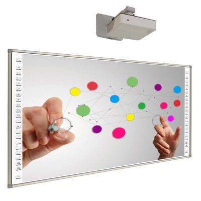 Pín de escritura del cuerpo táctil compatible con 20 puntos táctil inteligente interactivo tablero blanco para presentaciones